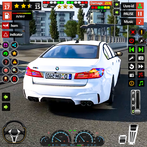 Modern Car School Driving Game