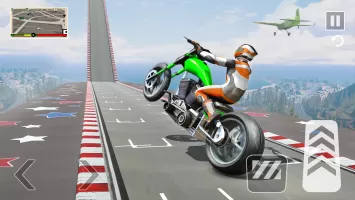 Mega Ramp Stunt Bike Games 3D