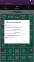 Soundboard for Battle Royale