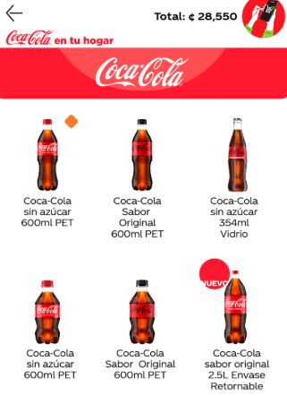 Coca-Cola en tu hogar