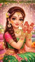 Indian Wedding Dress-up