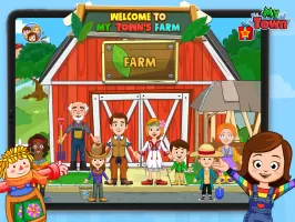 My Town Farm Animal game