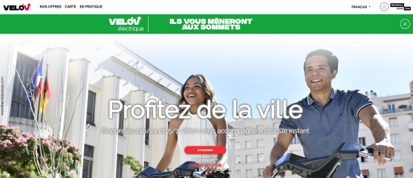 Vélo'v officiel