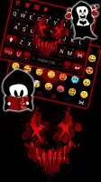 Neon Horror Mask Theme
