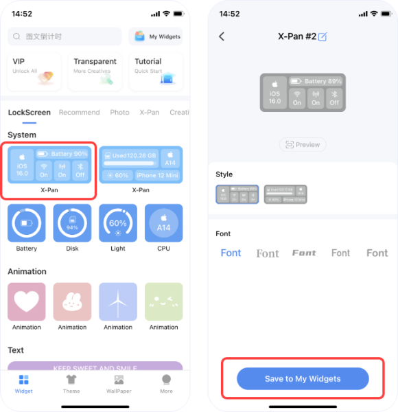 iScreen - Widgets & Themes