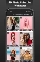 4D Photo Cube Live Wallpaper