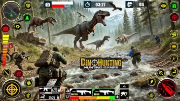 Wild Dinosaur Hunting Zoo Game