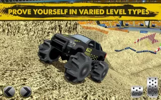 3D Monster Truck Parking Game