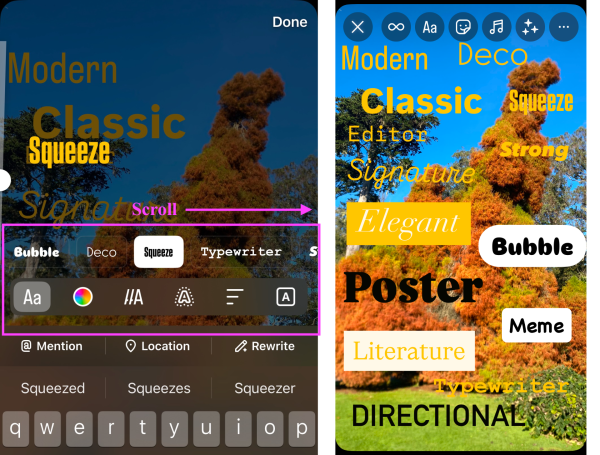 How to Get 'New' Instagram Fonts?