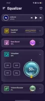 Equalizer, Volume Bass Booster