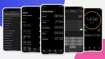 Clock Phone 16, Alarm & Timer