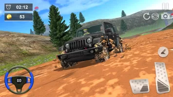 Offroad Jeep Driving & Parking