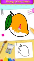 Fruits Coloring Book