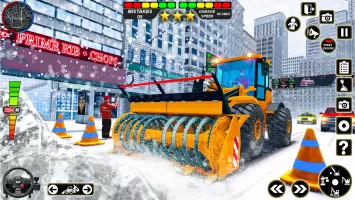 Snow Excavator Simulator Game