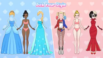 Paper Doll Makeover & Dress Up