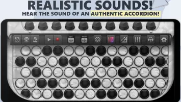 Accordion Chromatic Button