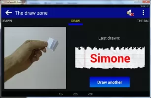 Draw from a paper bag