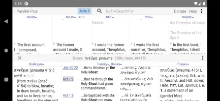 Parallel Plus® Bible-study app