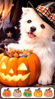 Halloween Color by Number Game