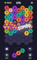 UP 9 Hexa Puzzle! Merge em all