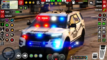 Drive Police Parking Car Games