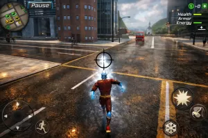 Snow Storm Superhero