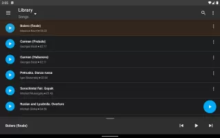 Simple Music Player
