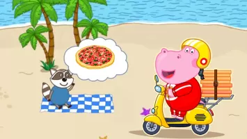 Pizza maker. Cooking for kids