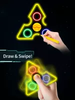 Draw Finger Spinner