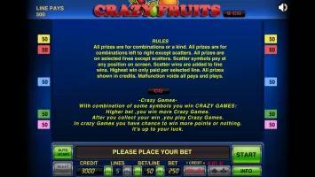Crazy Fruits