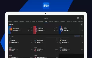 CBS Sports App