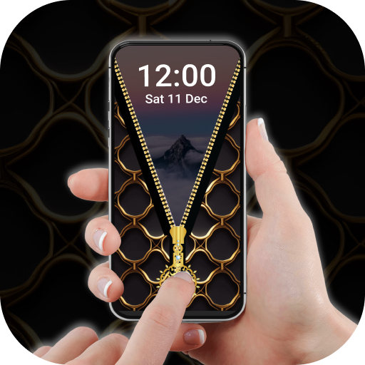 Gold Zip Locker