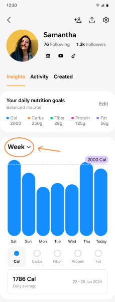 Samsung Food: Meal Planning