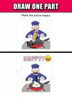 Draw Happy Police - Draw Games