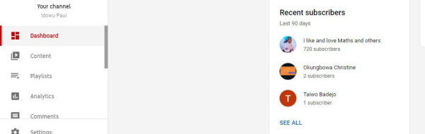 How to see subscribers on youtube?
