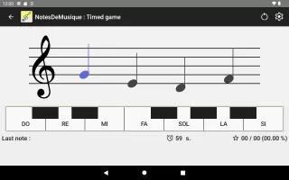 NotesDeMusique - Read notes