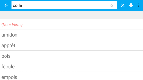 French Synonyms Offline