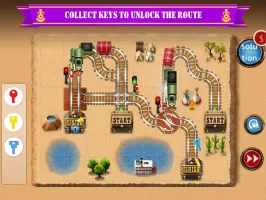 Rail Maze 2: Train puzzle game