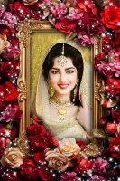Rose Flower  Photo Frame