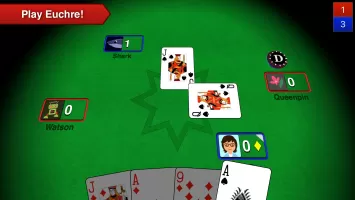 Euchre 3D Card Game Online