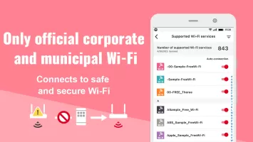 Japan Wi-Fi auto-connect