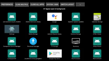 Background Apps & Process List