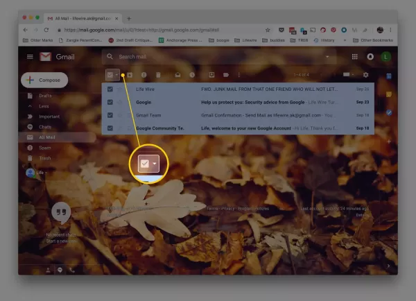 How to Select All Messages in Gmail?