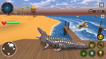 Animal Crocodile Attack Sim