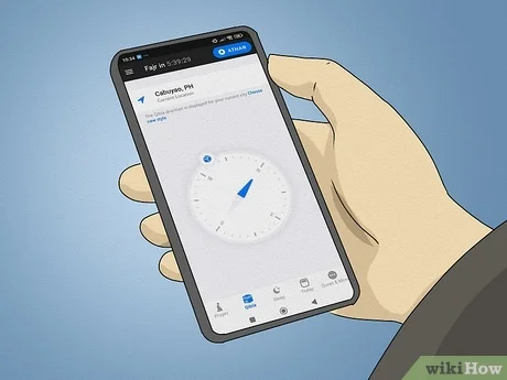 Qibla Compass: Qibla Direction