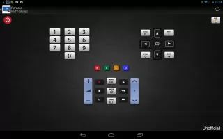 Remote for Samsung TV