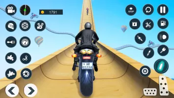 Mega Ramp Stunt Bike Games 3D