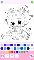 Cute Drawing : Anime Color Fan