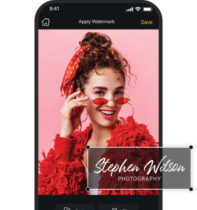 Add Watermark on Photos