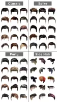 Man Hair Mustache Style  PRO